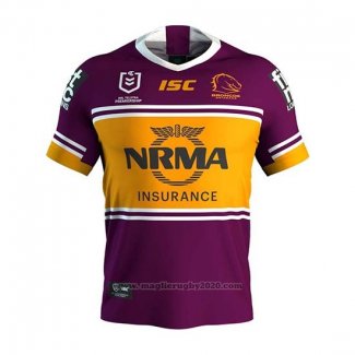 Maglia Brisbane Broncos Rugby 2019 Home