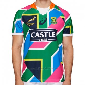 Maglia Sud Africa Springbok 7s Rugby 2020 Away