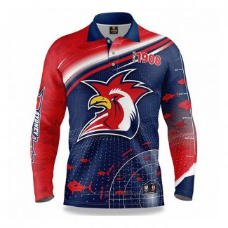 Maglia NRL Sydney Roosters Rugby 2022 Fish Finder