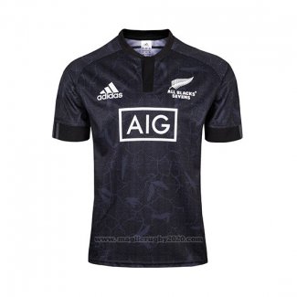 Maglia Nuova Zelanda All Blacks 7s Rugby 2017 Away