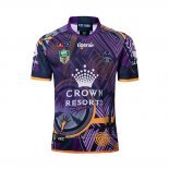 Maglia Melbourne Storm Rugby 2018-2019 Commemorativo