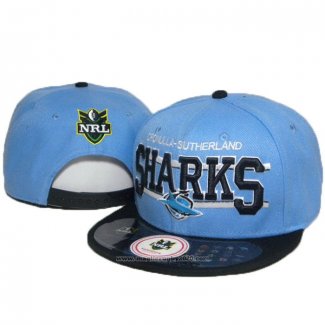 NRL Snapback Cappelli Cronulla Sutherland Sharks Blu