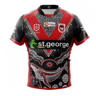 Maglia St George Illawarra Dragons Rugby 2019 Heroe