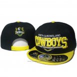 NRL Snapback Cappelli North Queensland Cowboys Nero Giallo