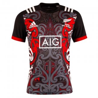 Maglia Nuova Zelanda Maori All Blacks Rugby 2019 Allenamento