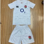 Maglia Bambini Kit Inghilterra Rugby 2019-2020 Bianco