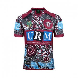 Maglia Manly Warringah Sea Eagles Rugby 2017 Indigeno