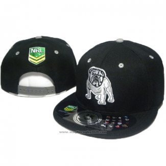 NRL Snapback Cappelli Canterbury Bankstown Bulldogs Nero