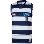 Maglia Geelong Cats AFL 2019 Blu Bianco