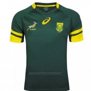 Maglia Sud Africa Springbok Rugby 2016-2017 Verde