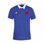 Maglia Polo Francia Rugby 2021 Blu