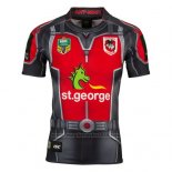 Maglia St. George Illawarra Dragons Ant Man Marvel Rugby 2017 Grigio Rosso