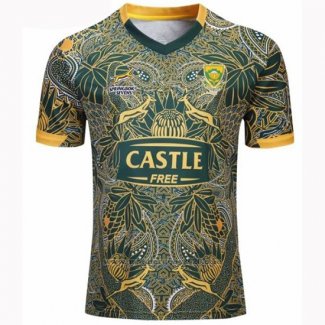 Maglia Sud Africa Springbok Rugby Madiaba100th Commemorativo